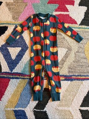 Hanna Anderson Organic Cotton “Candy Apples” print